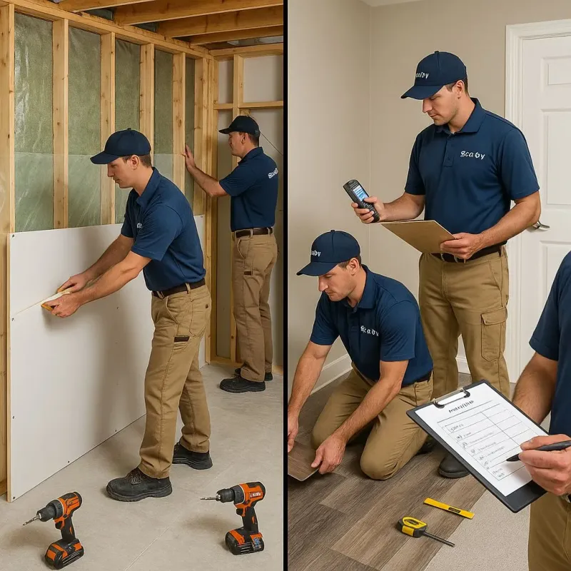 Repairs and Reconstruction process in Dove Valley, CO